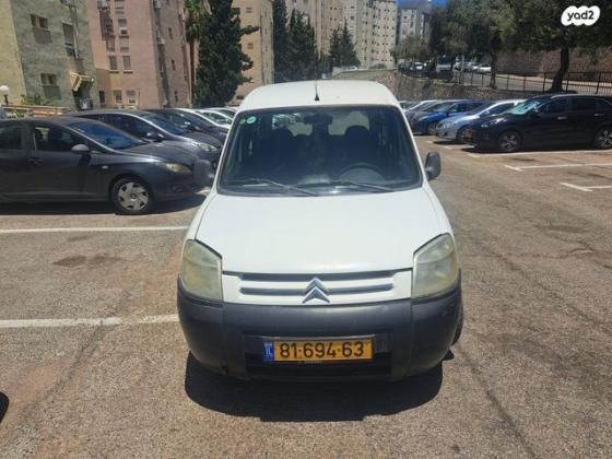 סיטרואן ברלינגו דור 1 (עד 2012) X ידני דיזל 5 מק' 5 דל' 1.6 (75 כ"ס) דיזל 2008 למכירה בחיפה