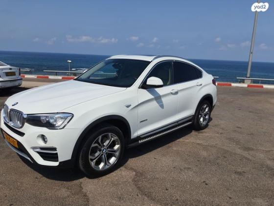 ב.מ.וו X4 4X4 XDRIVE20I Sport אוט' 2.0 (184 כ''ס) בנזין 2018 למכירה בתל אביב יפו