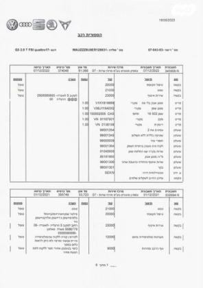 אאודי Q3 Design אוט' 2.0 (170 כ"ס) בנזין 2015 למכירה בהרצליה
