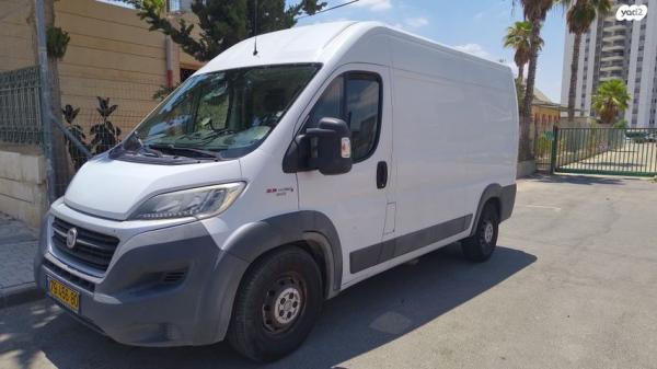 פיאט דוקאטו קצר/בינוני ידני דיזל 3 מק' 2 דל' 2.3 (130 כ''ס) דיזל 2016 למכירה בבאר שבע