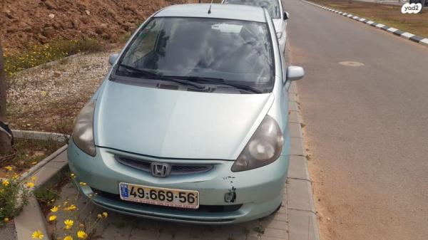 הונדה ג'אז LS אוט' 1.3 (83 כ''ס) בנזין 2003 למכירה בנתניה