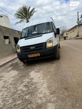 פורד טרנזיט 350S קומבי ידני דיזל גג מוגבה 2.2 (130 כ''ס) דיזל 2008 למכירה בירושלים