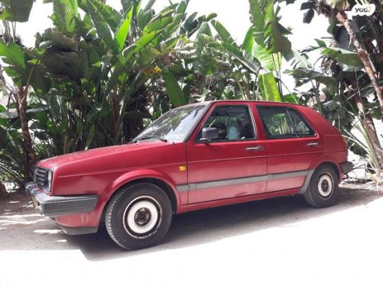 פולקסווגן גולף CL אוט' 1.6 בנזין 1991 למכירה בפתח תקווה