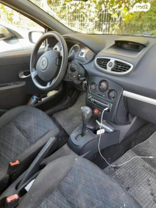 רנו קליאו דור 3 (2006-2014) AU אוט' 1.6 (110 כ''ס) בנזין 2008 למכירה בירושלים