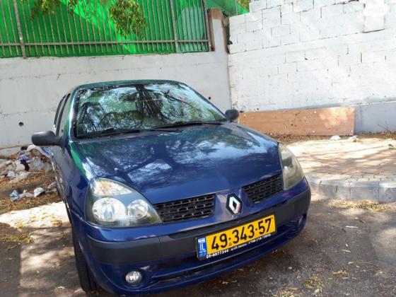 רנו קליאו B II EX אוט' 1.4 (98 כ''ס) בנזין 2004 למכירה בנתניה