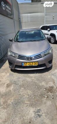 טויוטה קורולה Sun אוט' 1.6 (132 כ"ס) בנזין 2014 למכירה בבאר שבע