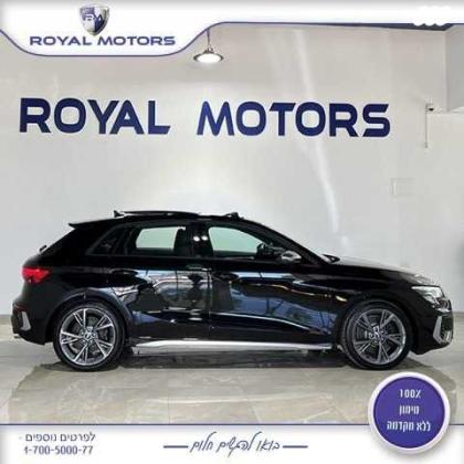 אאודי S3 4X4 Sportback הצ'בק אוט' 2.0 (310 כ''ס) בנזין 2023 למכירה בקרית שמונה