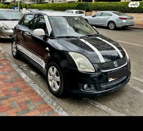 סוזוקי סוויפט GLX אוט' 1.5 (101 כ''ס) בנזין 2008 למכירה בחולון