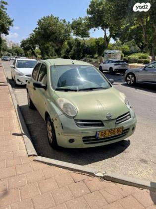 ניסאן מיקרה Visia אוט' 1.4 (88 כ''ס) בנזין 2007 למכירה באשקלון