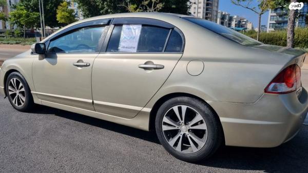 הונדה סיוויק סדאן החדשה ES אוט' 1.8 (140 כ''ס) בנזין 2007 למכירה בראשון לציון
