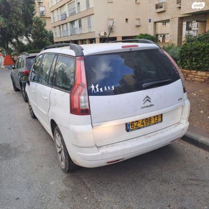 סיטרואן C4 פיקאסו PK גרנד פיקאסו רובוטית 7 מק' 1.6 (156 כ''ס) בנזין 2012 למכירה בנתניה