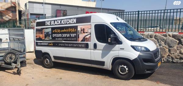 פיאט דוקאטו ארוך S8 ארוך גבוה ידני דיזל 2.2 (140 כ"ס) 3995KG טורבו דיזל 2022 למכירה בטבריה