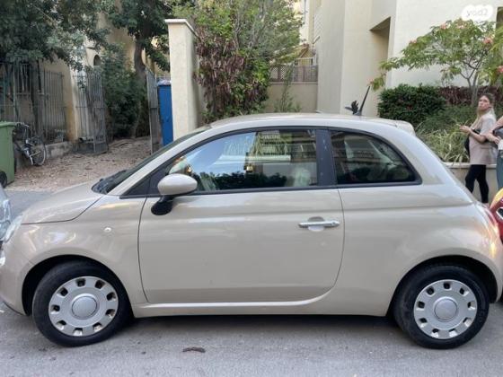 פיאט 500 Pop אוט' 1.2 (69 כ"ס) [2009-2014] בנזין 2013 למכירה בתל אביב יפו