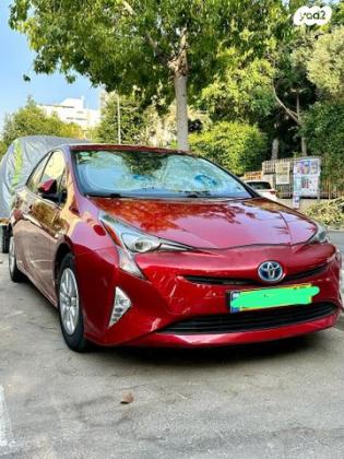 טויוטה פריוס הייבריד אוט' 1.8 (98 כ''ס) בנזין 2016 למכירה בתל אביב יפו