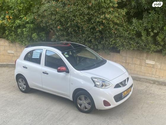 ניסאן מיקרה Visia אוט' 1.2 (80 כ''ס) בנזין 2015 למכירה בקרית אונו