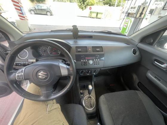 סוזוקי סוויפט GLX אוט' 1.5 (101 כ''ס) בנזין 2010 למכירה בירושלים