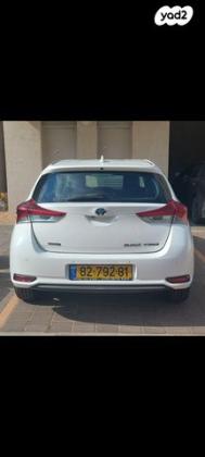 טויוטה אוריס הייבריד הייבריד אוט' 1.8 (99 כ''ס) בנזין 2016 למכירה בפרדס חנה כרכור