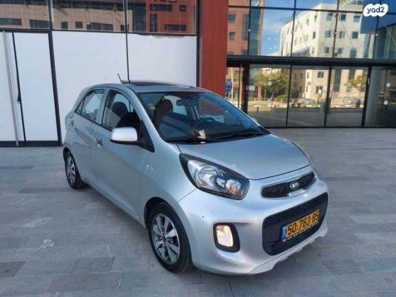 קיה פיקנטו Top אוט' + חלון גג מקורי 1.2 (85 כ''ס) בנזין 2017 למכירה באור יהודה