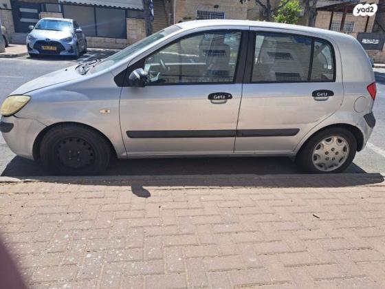 יונדאי גטס GLF אוט' 1.4 (97 כ''ס) בנזין 2007 למכירה בירושלים
