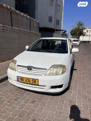 טויוטה קורולה Sun אוט' 1.6 (110 כ''ס) בנזין 2005 למכירה בקרית גת