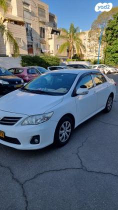 טויוטה קורולה Sun Plus 4 אוט' 1.6 (124 כ''ס) בנזין 2012 למכירה ביבנה