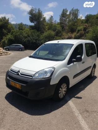 סיטרואן ברלינגו דור 2 (2008-2019) Comfort ידני דיזל 4 דל' 1.6 (75 כ"ס) דיזל 2016 למכירה בנשר