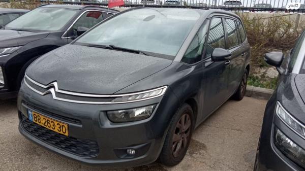 סיטרואן C4 פיקאסו Comfort PK אוט' 7 מק' 1.6 (165 כ''ס) בנזין 2015 למכירה בירושלים