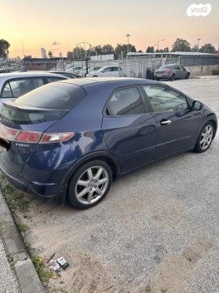 הונדה סיוויק האצ'בק החדשה Sport אוט' 1.8 (140 כ''ס) בנזין 2007 למכירה בנתניה