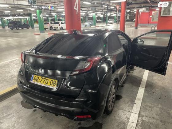 הונדה סיוויק האצ'בק החדשה Comfort אוט' 1.8 (142 כ''ס) בנזין 2017 למכירה באשדוד