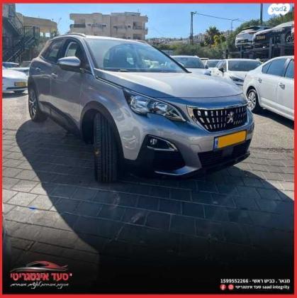 פיג'ו 3008 Active Hdi אוט' דיזל 1.5 (130 כ''ס) דיזל 2019 למכירה בכרמיאל