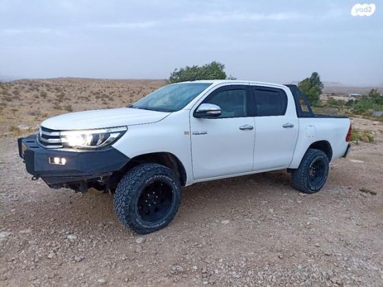 טויוטה היילקס 4X4 4X4 Adventure דאבל קבינה אוט' דיזל 2.4 (150 כ''ס) דיזל 2017 למכירה במדרשת בן גוריון