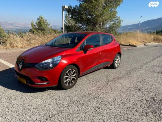 רנו קליאו דור 4 (2013-2019) Life אוט' 1.2 (118 כ''ס) בנזין 2018 למכירה בקרית שמונה