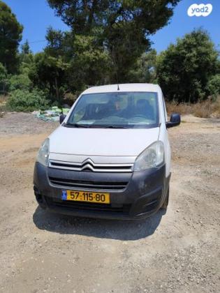 סיטרואן ברלינגו דור 2 (2008-2019) Comfort ידני דיזל 4 דל' 1.6 (75 כ"ס) דיזל 2017 למכירה בירושלים