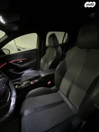 פיג'ו 208 GT אוט' 1.2 (130 כ''ס) בנזין 2021 למכירה בתל אביב יפו