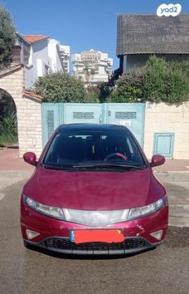 הונדה סיוויק האצ'בק החדשה Sport אוט' 1.8 (140 כ''ס) בנזין 2007 למכירה באשדוד