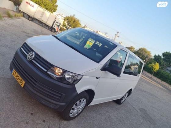 פולקסווגן טרנספורטר מסחרי/נוסעים Kombi קצר ידני דיזל 2-3 מק' 3 דל' 2.0 (84 כ''ס) דיזל 2017 למכירה ביבנה