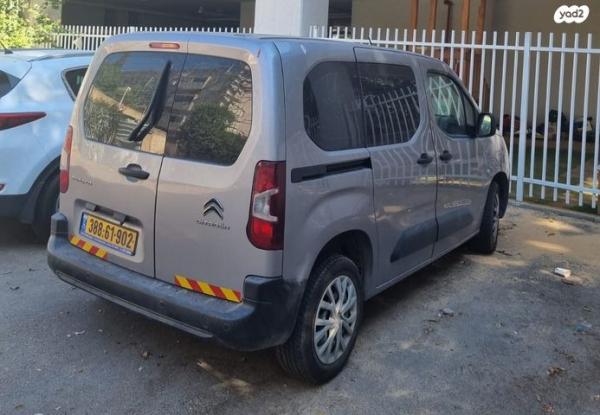 סיטרואן ברלינגו דור 3 (2018 ואילך) Shine אוט' דיזל 5 מק' 1.5 (130 כ''ס) דיזל 2021 למכירה בנתניה