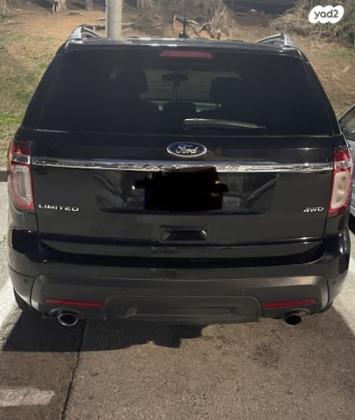 פורד אקספלורר 4X4 Limited אוט' 7 מק' 3.5 (290 כ''ס) בנזין 2015 למכירה ברעננה