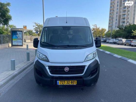 פיאט דוקאטו ארוך יורו 6 גבוה סגור ידני דיזל 3 מק' 2.3 (150 כ"ס) דיזל 2019 למכירה בתל אביב יפו