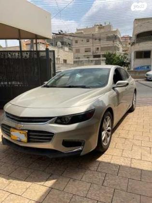 שברולט מאליבו LT אוט' 1.5 (160 כ"ס) בנזין 2016 למכירה בכפר יאסיף