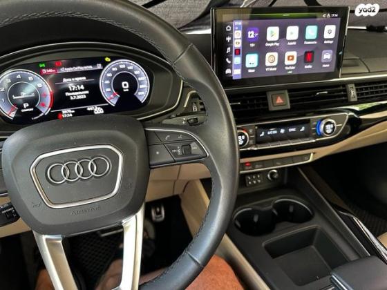 אאודי A4 S-Line אוט' 2.0 (265 כ''ס) בנזין 2023 למכירה באילת