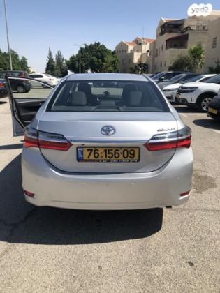 טויוטה קורולה Sun אוט' 1.6 (132 כ"ס) בנזין 2017 למכירה במעלה אדומים