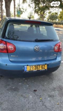 פולקסווגן גולף Trendline אוט' 5 דל' 1.6 (102 כ''ס) בנזין 2007 למכירה ברעננה
