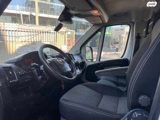 פיאט דוקאטו ארוך יורו 6 גבוה תא כפול ידני דיזל 2.3 (130 כ"ס) דיזל 2017 למכירה בפתח תקווה