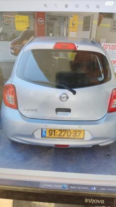 ניסאן מיקרה Visia ידני 1.2 (80 כ''ס) בנזין 2017 למכירה בירושלים