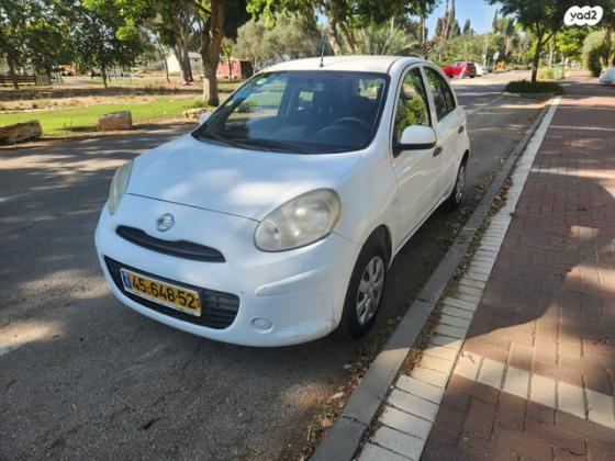 ניסאן מיקרה Visia אוט' 1.2 (80 כ''ס) בנזין 2013 למכירה בבית גמליאל