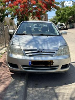 טויוטה קורולה Sun אוט' 1.6 (110 כ''ס) בנזין 2006 למכירה בבסמת טבעון