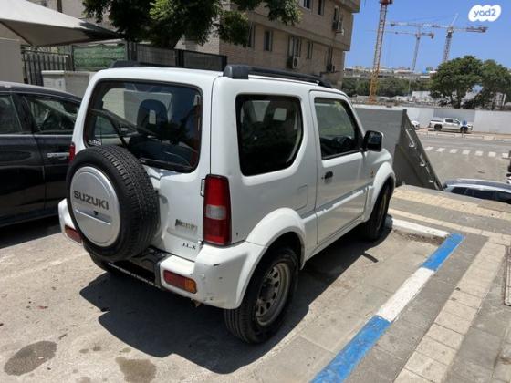 סוזוקי ג'ימני 4X4 JLX אוט' 1.3 (85 כ''ס) בנזין 2008 למכירה בתל אביב יפו