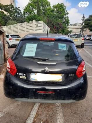פיג'ו 208 Access רובוטית 1.2 (82 כ"ס) בנזין 2014 למכירה בחיפה