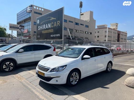 פיג'ו 308 Active SW סטיישן אוט' 1.2 (130 כ''ס) בנזין 2016 למכירה בחיפה